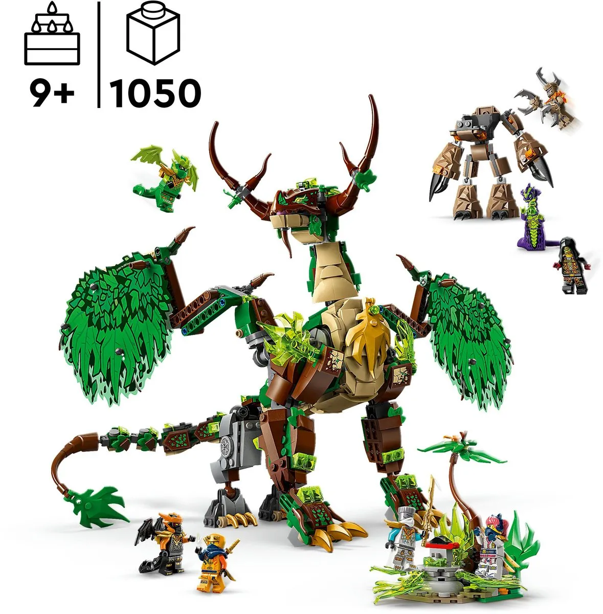 LEGO Ninjago De Draak van het Leven 71859 - 8 Minifiguren
