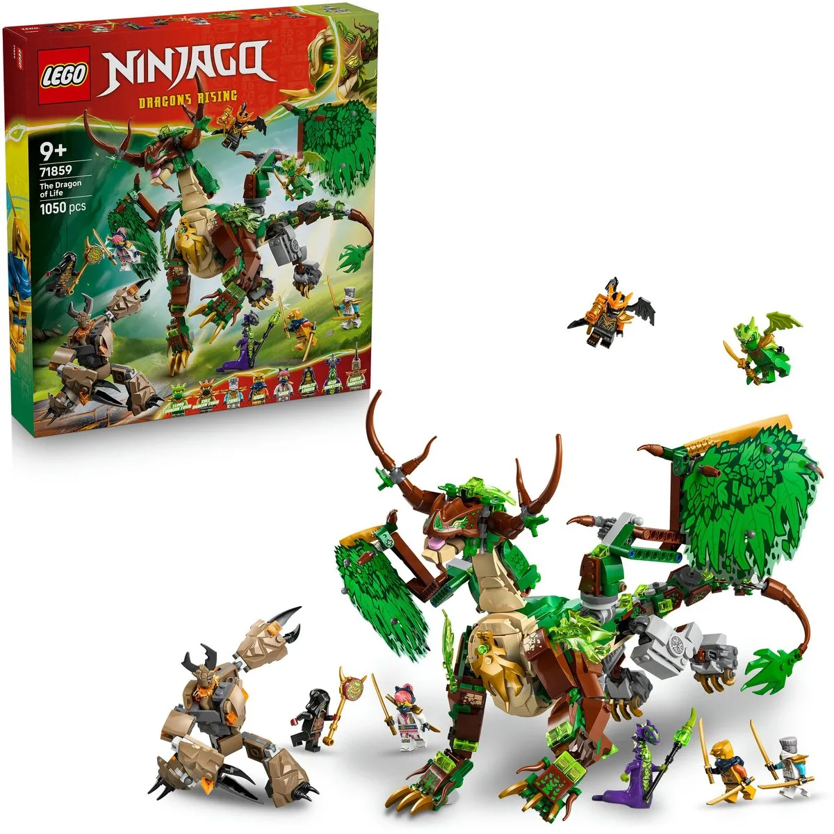 LEGO Ninjago De Draak van het Leven 71859 - 8 Minifiguren