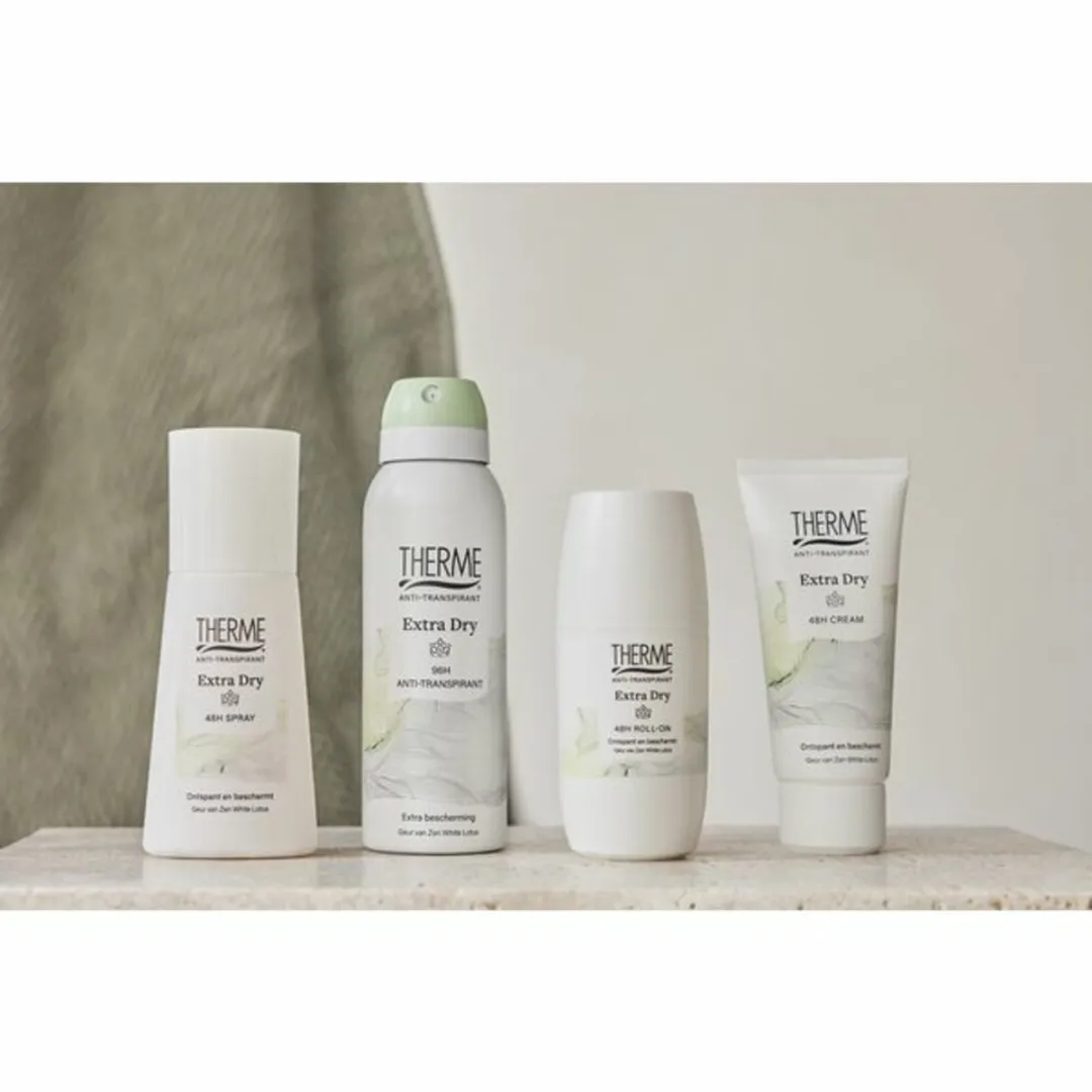 Therme Extra Dry 96h Anti-Transpirant Spray - 750ml (6x125ml)
