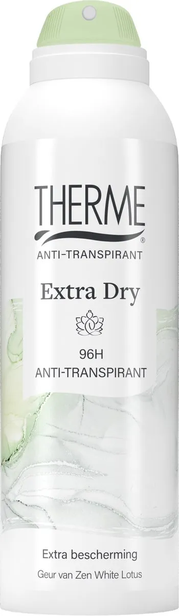 Therme Extra Dry 96h Anti-Transpirant Spray - 750ml (6x125ml)