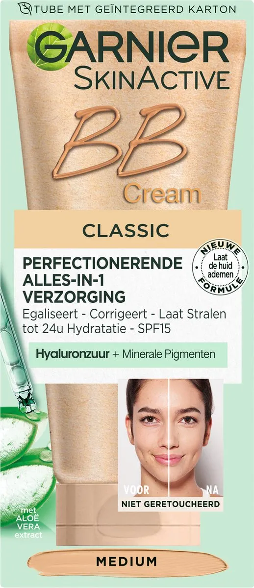 Garnier SkinActive BB Cream Classic Medium 5-in-1 - 50ml