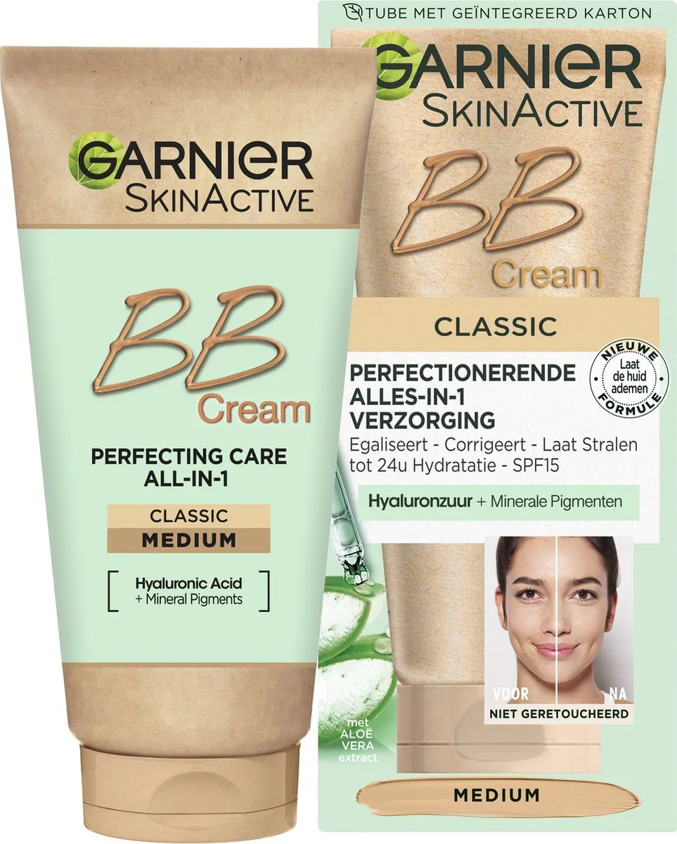 Garnier SkinActive BB Cream Classic Medium 5-in-1 - 50ml