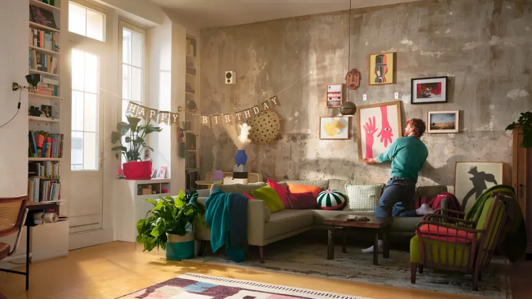 Tesa Powerstrips - Zelfklevende Klittenband - 4 Paar - Maat L