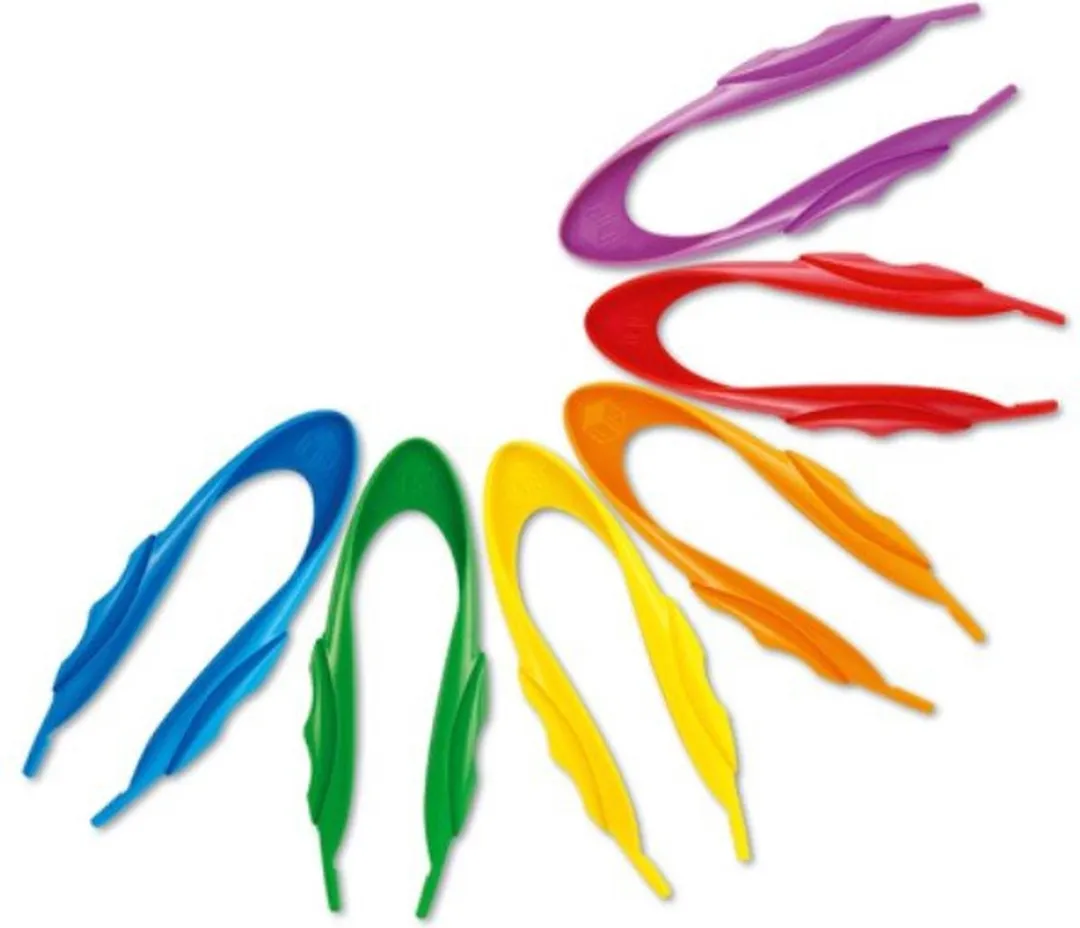 Learning Resources Jumbo Pincetten Set - 12 Stuks Multicolor