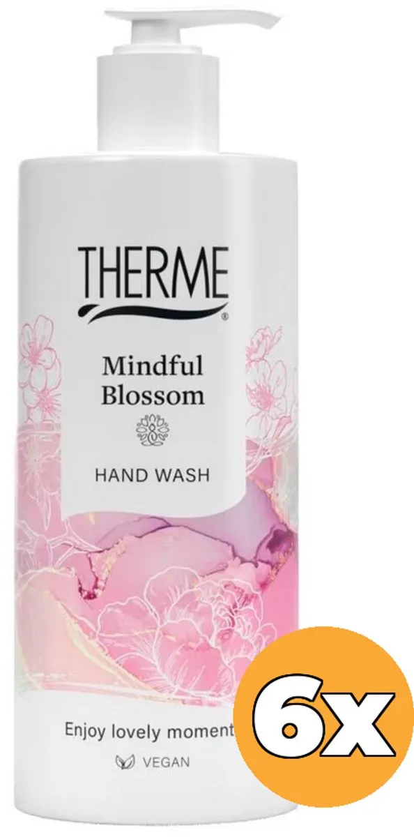 Therme Mindful Blossom Handzeep 300ml - 6 Stuks - afbeelding 6 van 6