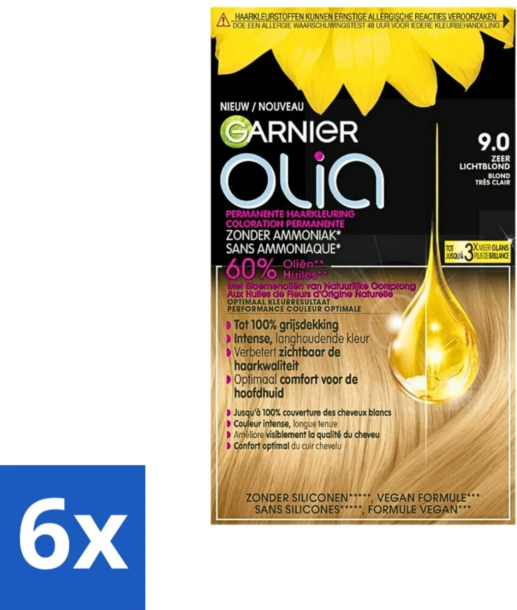Garnier Olia 9 Zeer Lichtblond Haarkleuring