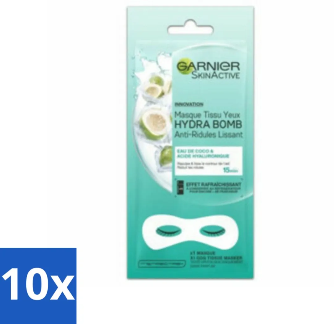 Garnier SkinActive Revitaliserend Masker Oog 10 Stuks