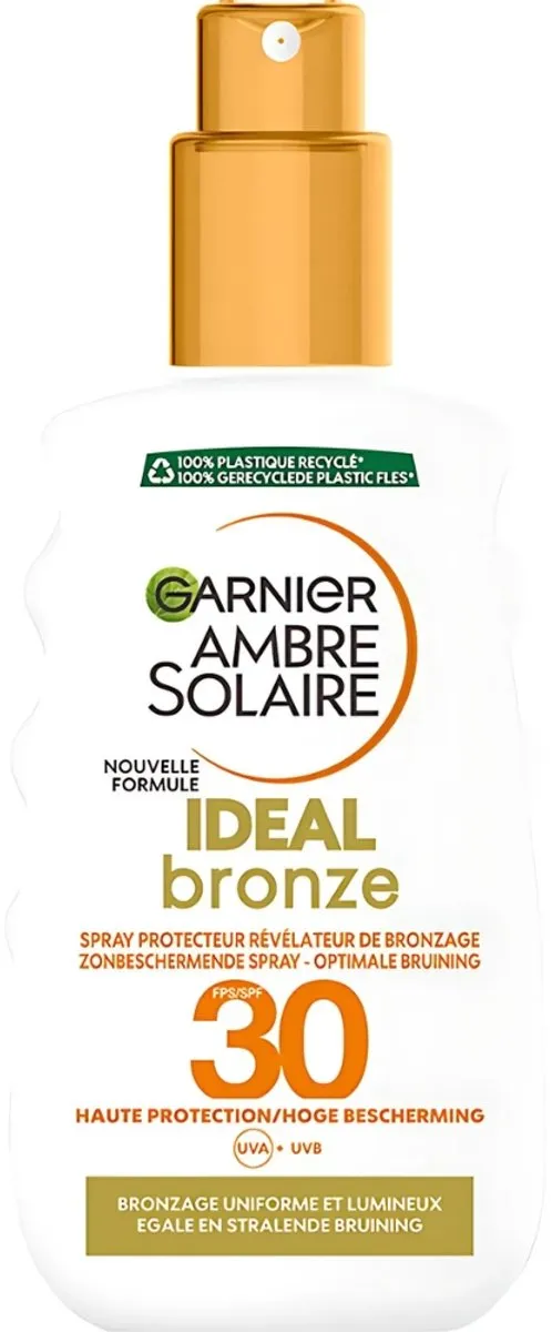 Garnier Ambre Solaire Ideal Bronze Zonnebrandspray SPF 30 - 6x200ml