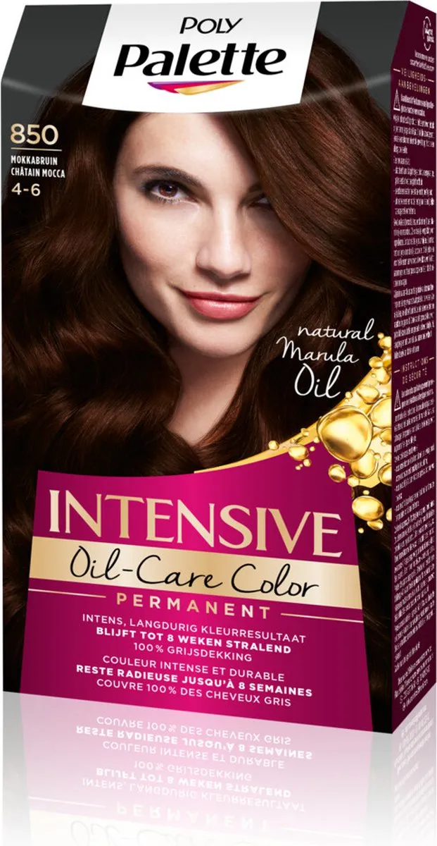 Schwarzkopf Poly Palette Haarverf 850 Mokkabruin 115ml