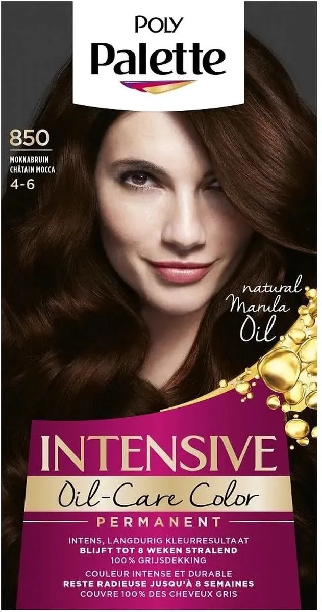 Schwarzkopf Poly Palette Haarverf 850 Mokkabruin 115ml