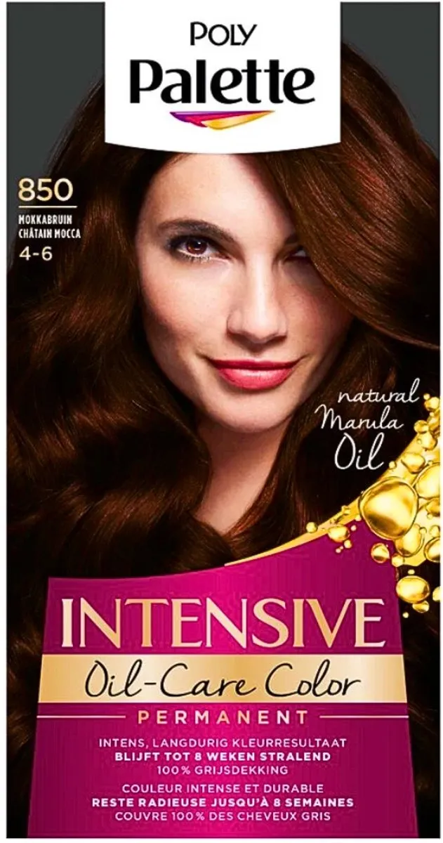Schwarzkopf Poly Palette Haarverf 850 Mokkabruin 115ml