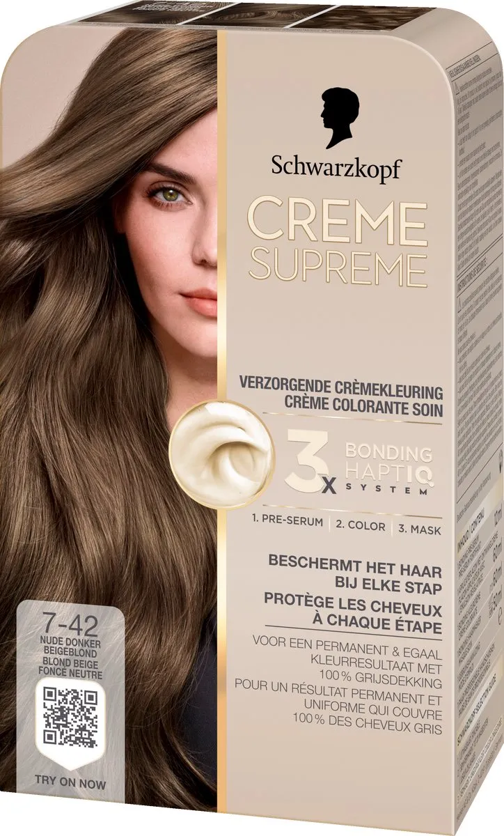 Schwarzkopf Crème Suprème 7-42 Haarkleuring 245g
