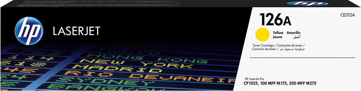 HP 126A - Originele Tonercartridge - Geel - Standaard Capaciteit