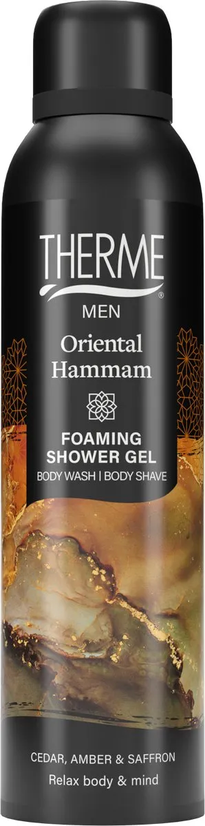 Therme Men Foaming Shower Gel Oriental Hammam - 6x200ml