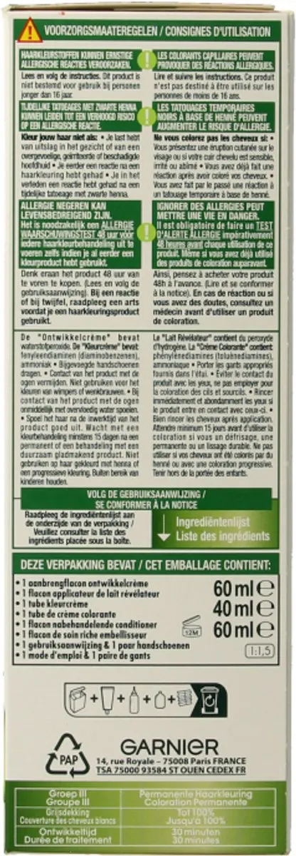 Garnier Nutrisse Ultra Crème 4.5 Mahonie Bruin Haarverf - afbeelding 6 van 6