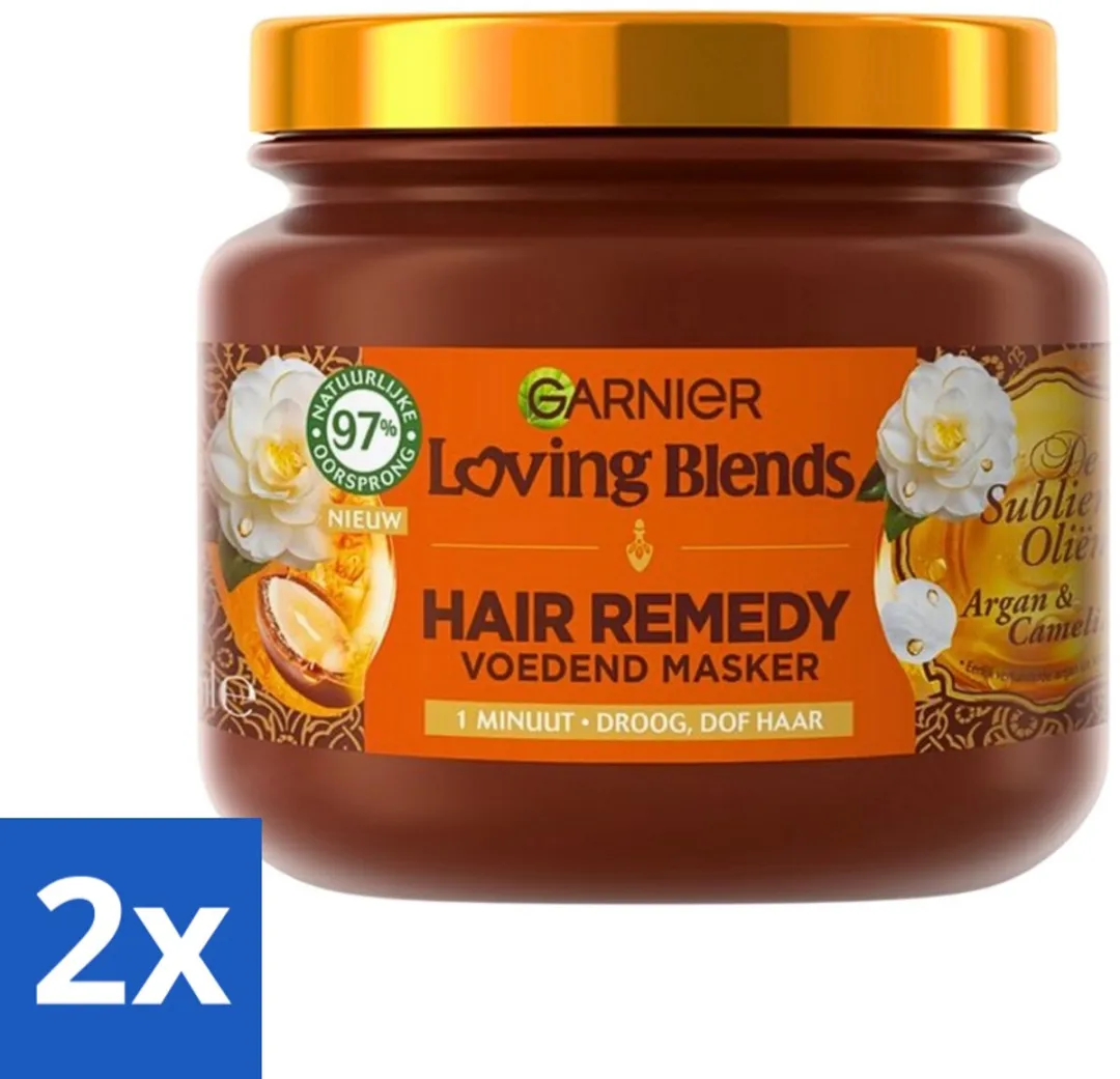Garnier Loving Blends Haarmasker Argan & Cameliaolie 340ml