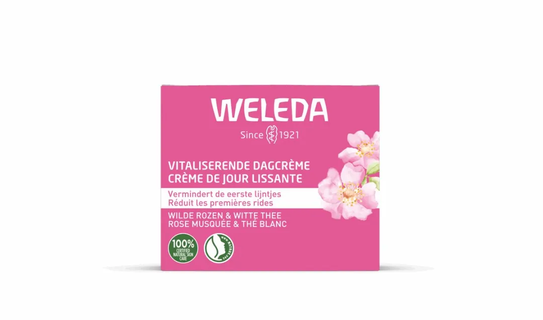 Weleda Vitaliserende Dagcrème Wilde Rozen & Witte Thee 40ml