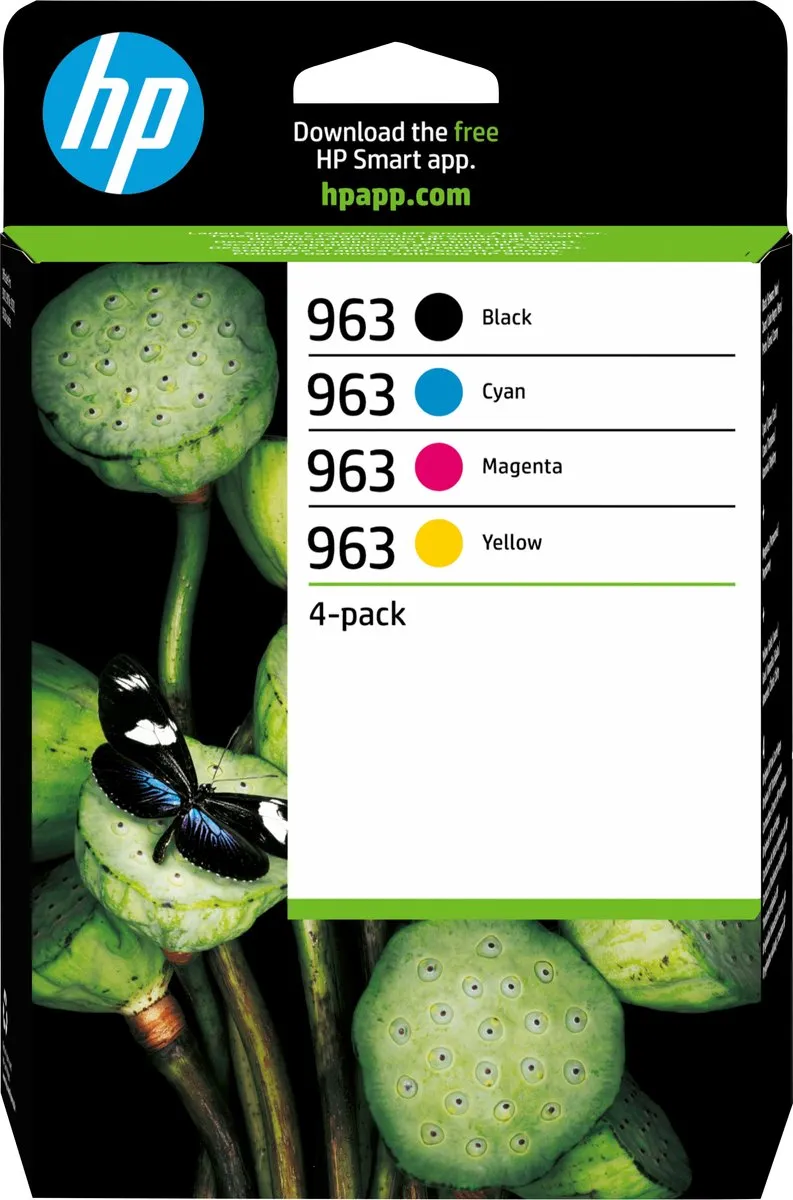HP 963 Inktcartridge - Zwart & Kleur - 20ml