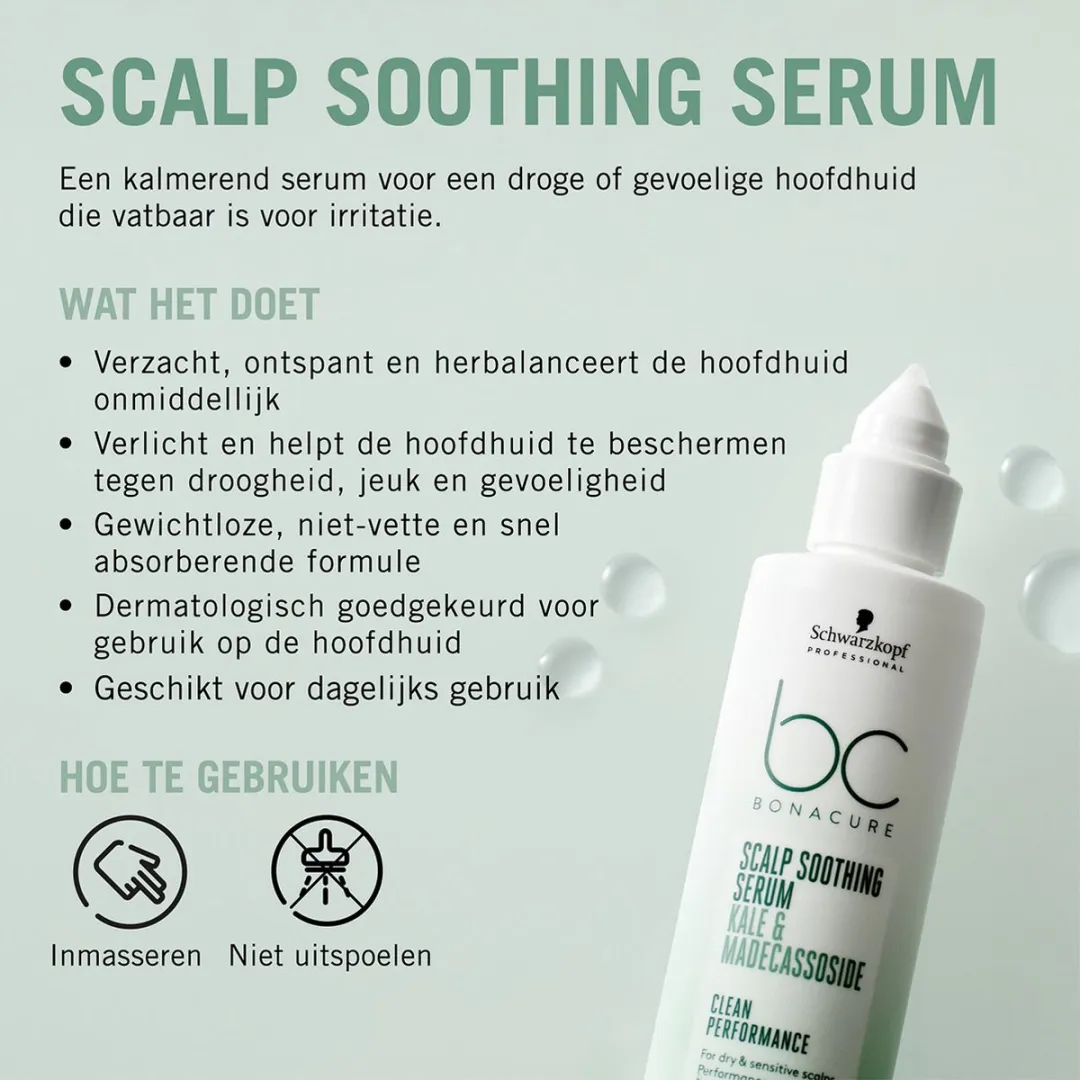 Schwarzkopf BC Scalp Care Soothing Serum 100ml - afbeelding 6 van 6