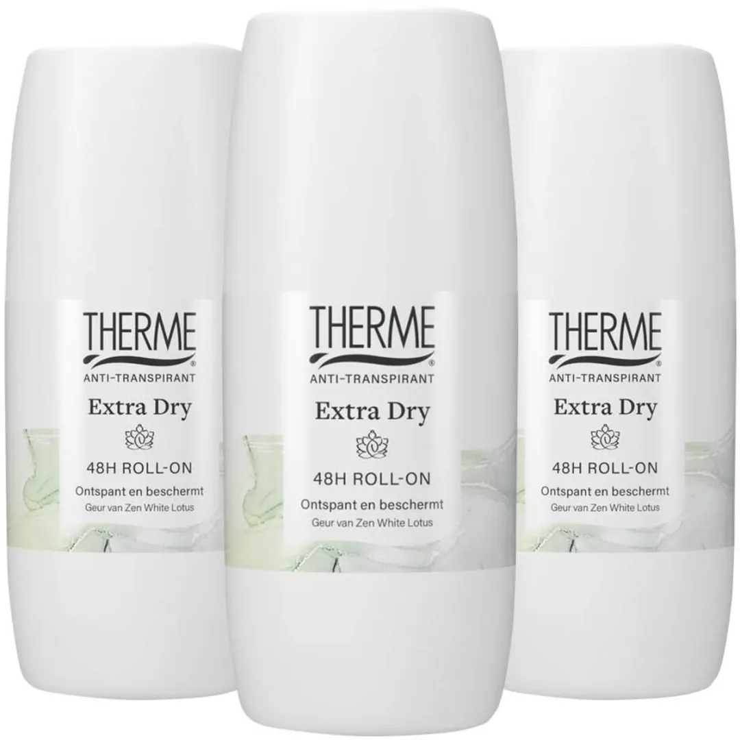 Therme Anti-Transpirant Extra Dry Zen White Lotus Roller