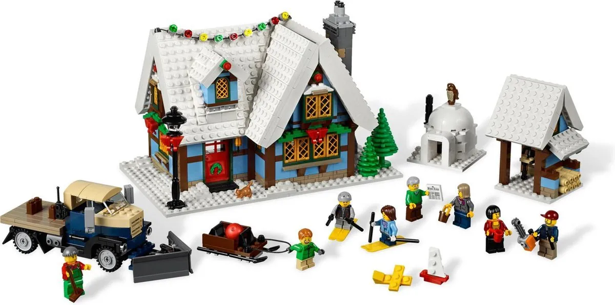 LEGO Winter Village Cottage 10229 - 1490 Stukken