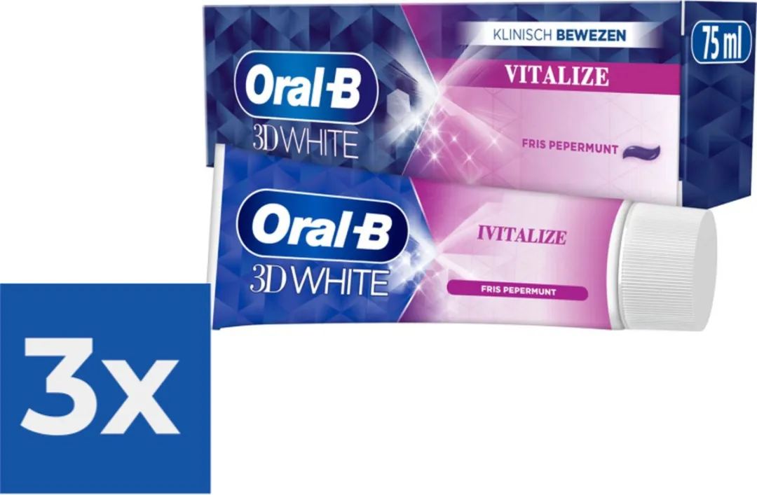 Oral-B 3D White Vitalize Tandpasta