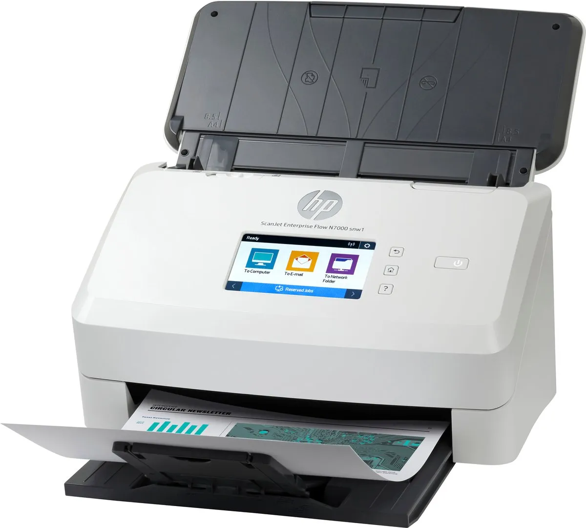 HP ScanJet Enterprise Flow N7000 6FW10A Paginascanner - 75ppm - Wit