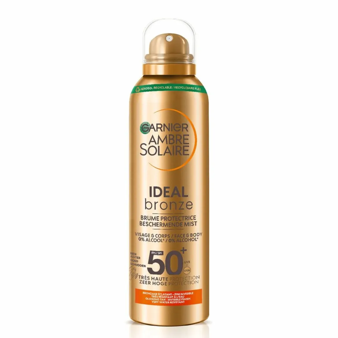 Garnier Ambre Solaire Ideal Bronze Beschermende Mist SPF 50+ - 6x150ml