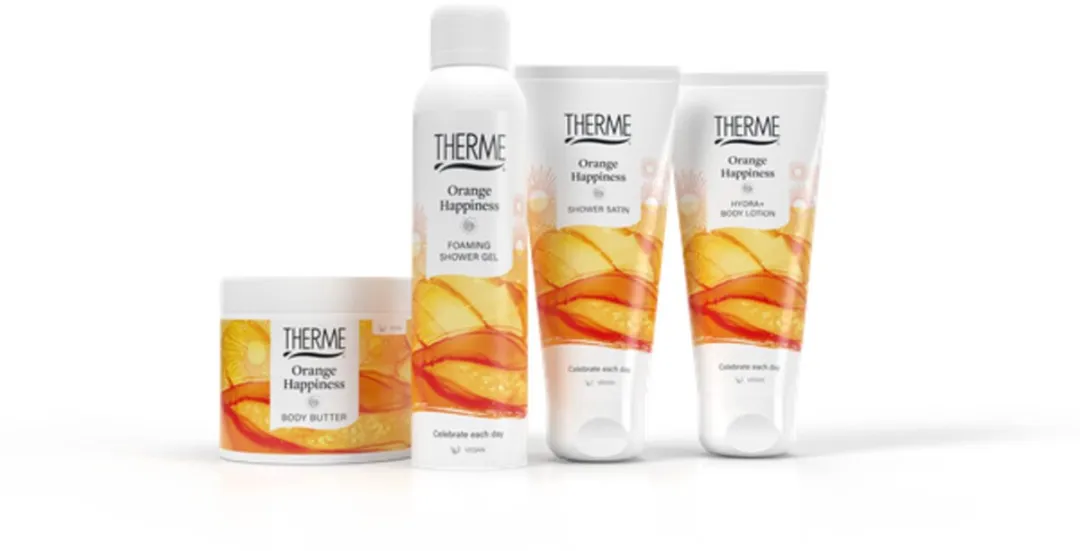 Therme Body Butter Orange Happiness - 3x225g