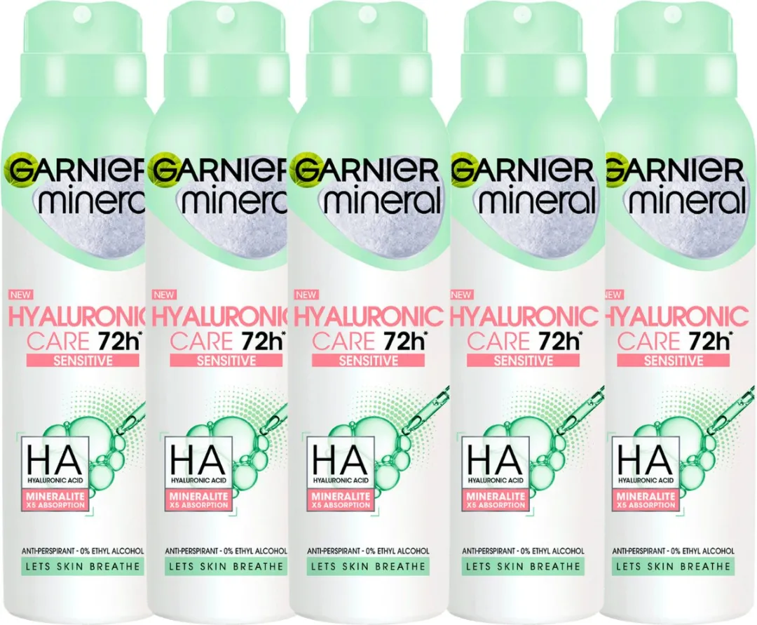 Garnier Hyaluronic Care Sensitive Deo Spray 72H