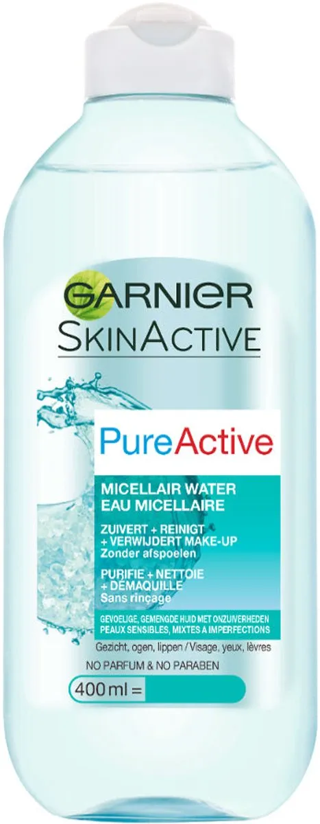 Garnier Pure Active Micellair Reinigingswater 400ml - afbeelding 6 van 6