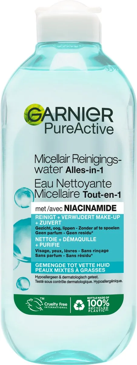 Garnier Pure Active Micellair Reinigingswater 400ml