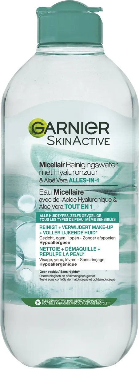Garnier SkinActive Micellair Reinigingswater 1200ml - 3 Stuks