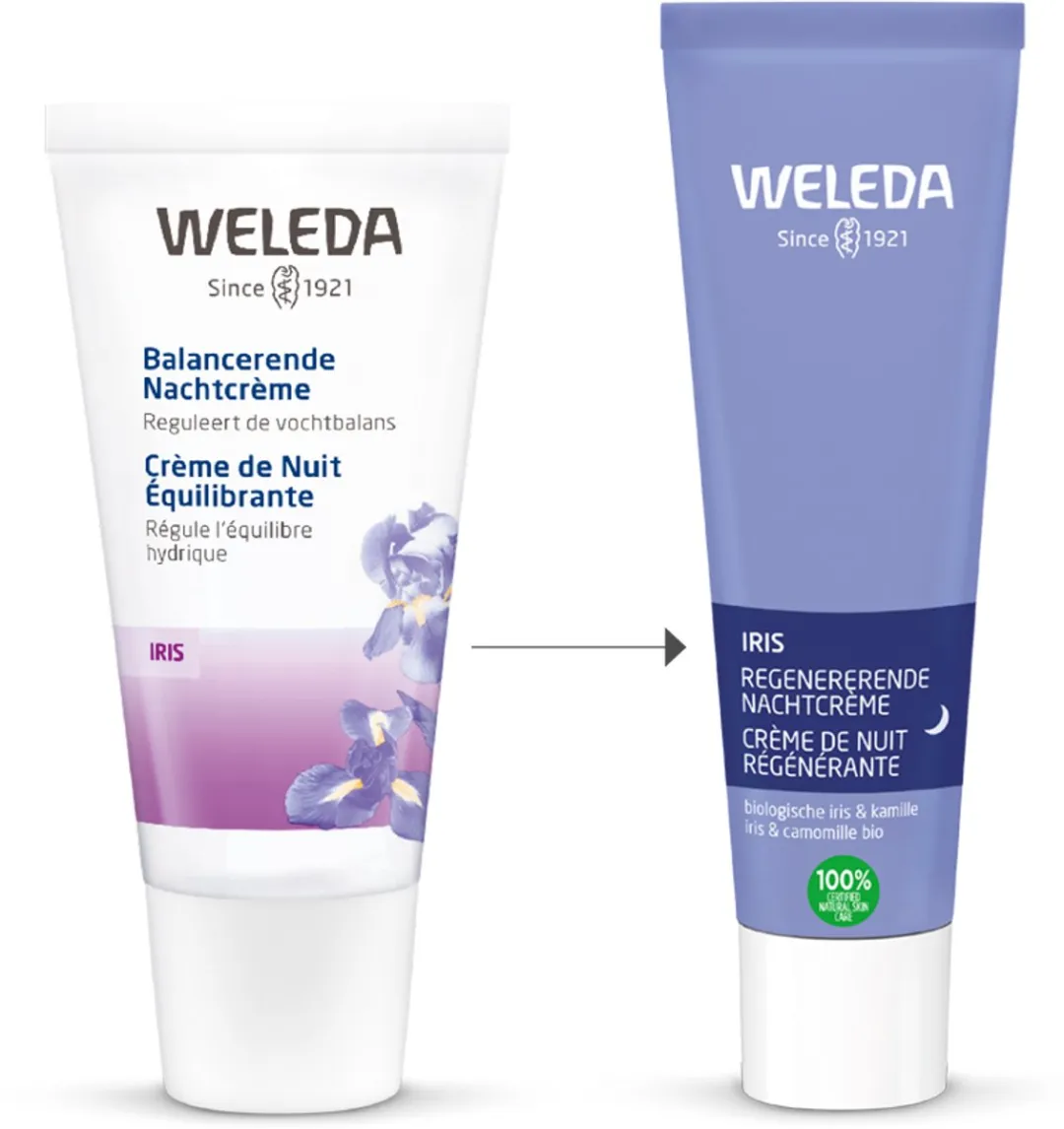 Weleda Iris Regenererende Nachtcrème 30ml - afbeelding 6 van 6