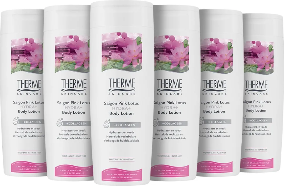 Therme Bodylotion Saigon Pink Lotus - 6x250ml