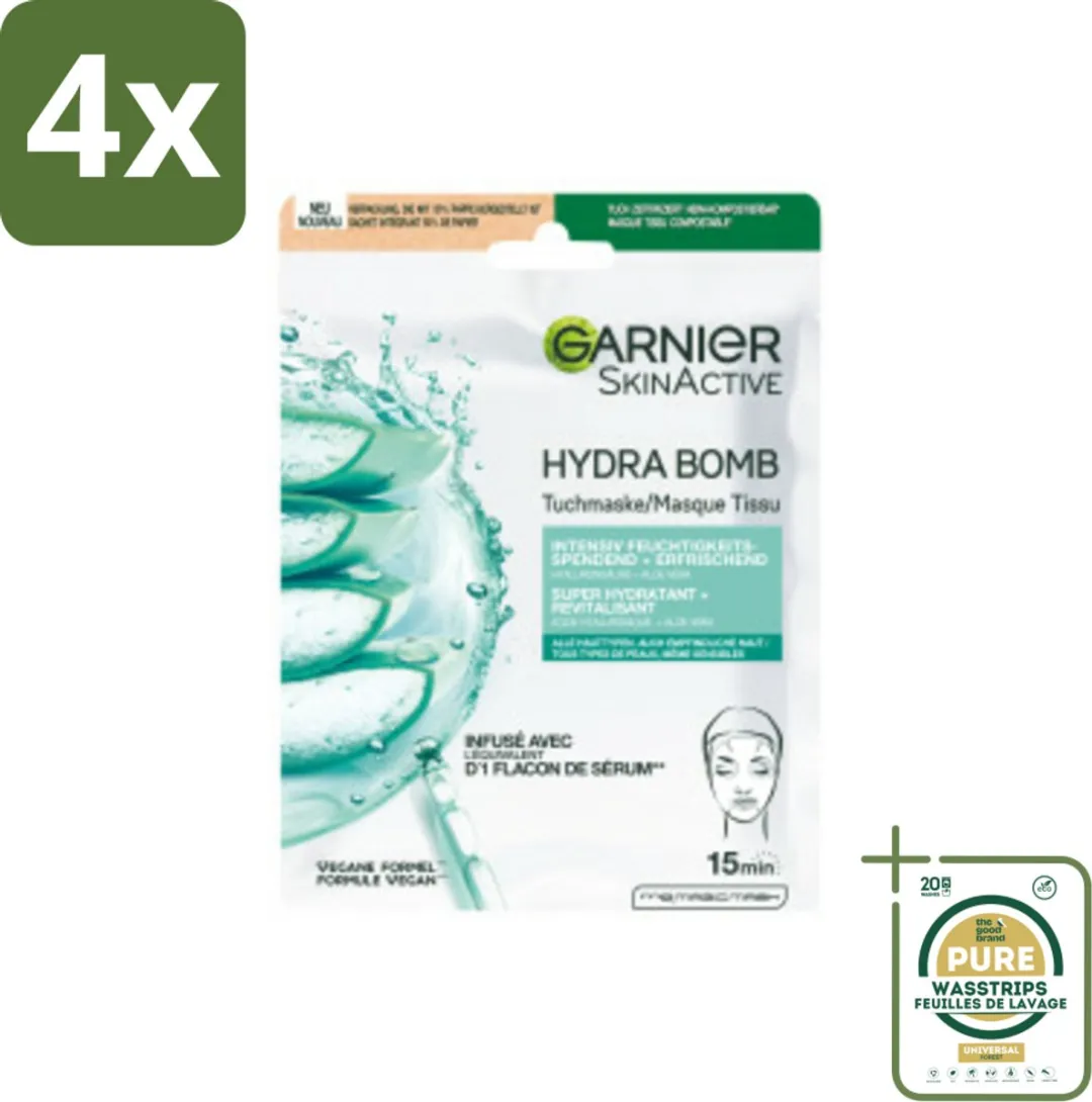 Garnier SkinActive Hydrabomb Tissue Masker