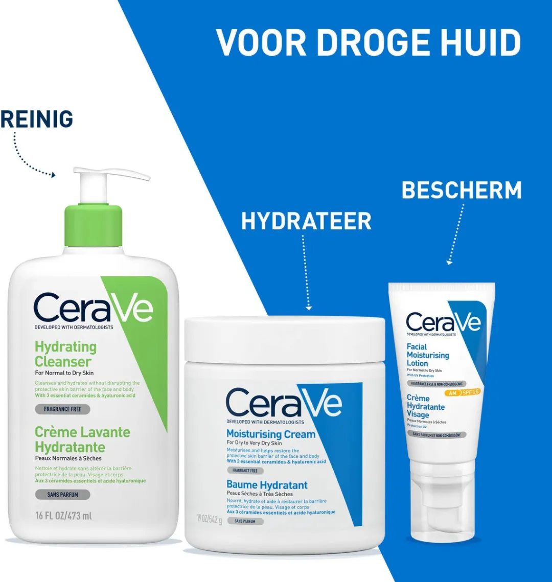 CeraVe Hydraterende Reinigingscrème 236ml