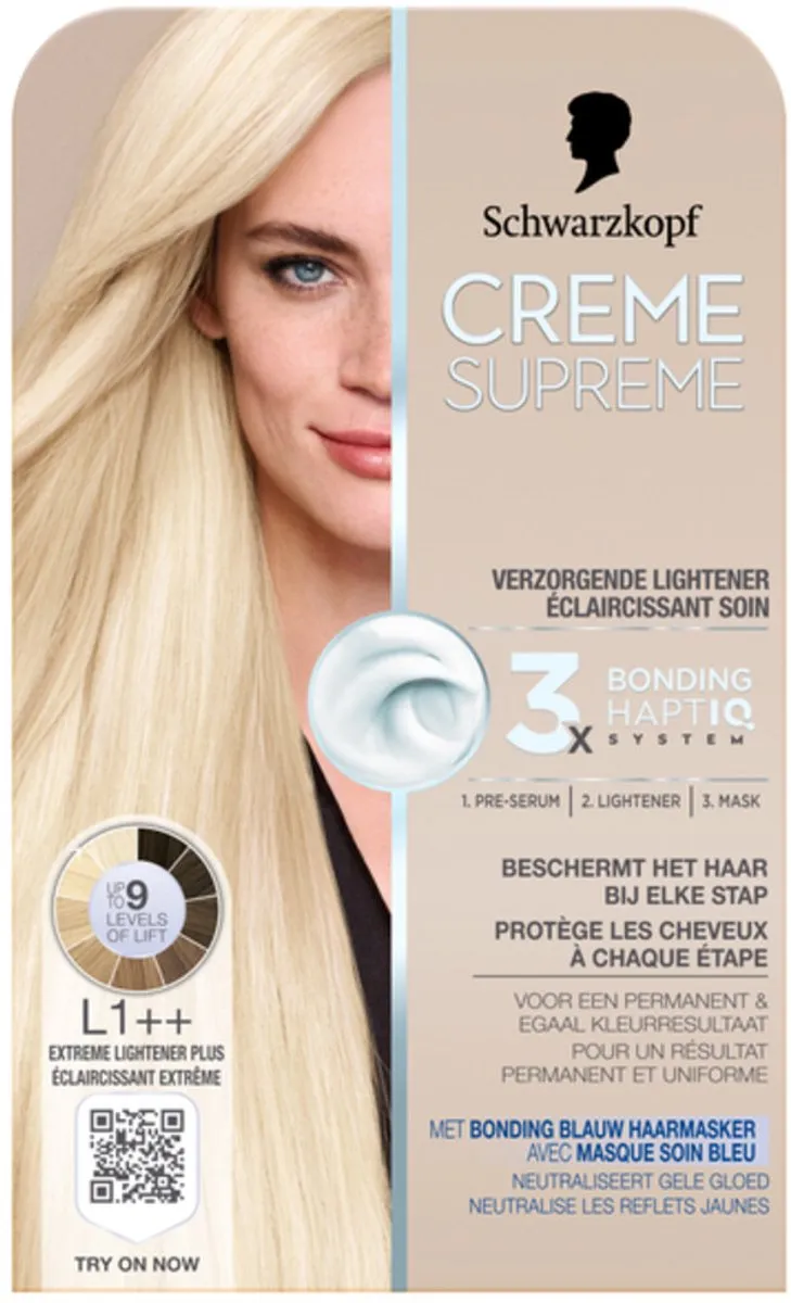 Schwarzkopf Creme Supreme L1++ Extreme Lightener Plus 245g