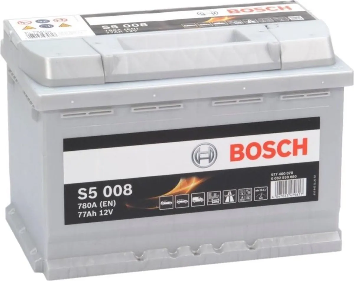 Bosch S5008 Accu 12V 77Ah - 0092S50080 - afbeelding 2 van 6