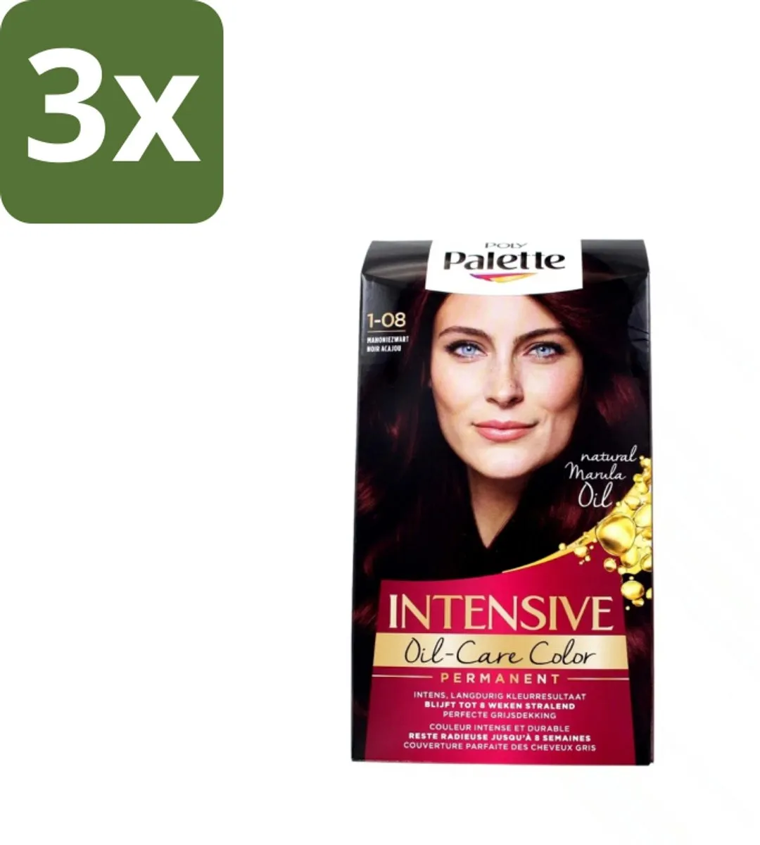 Schwarzkopf Poly Palette Haarverf 45505 Mahoniezwart