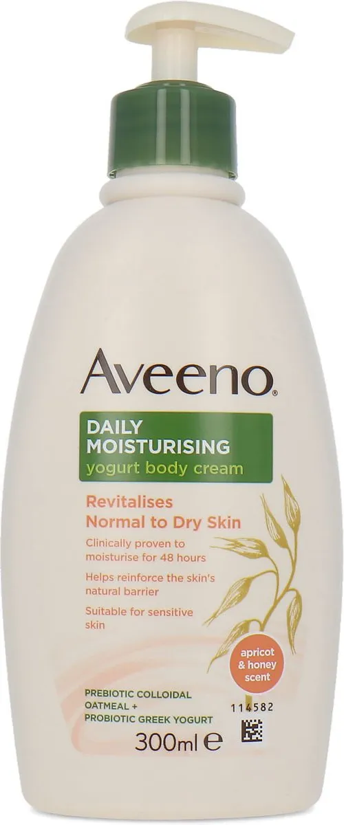 Aveeno Daily Moisturising Yogurt Body Cream 300ml