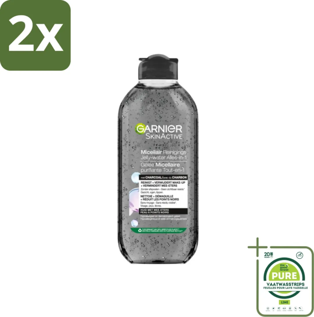 Garnier SkinActive Micellair Water Charcoal 800ml