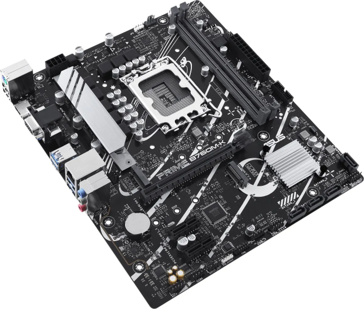 ASUS Prime B760M-K Moederbord - Socket 1700 - Micro-ATX