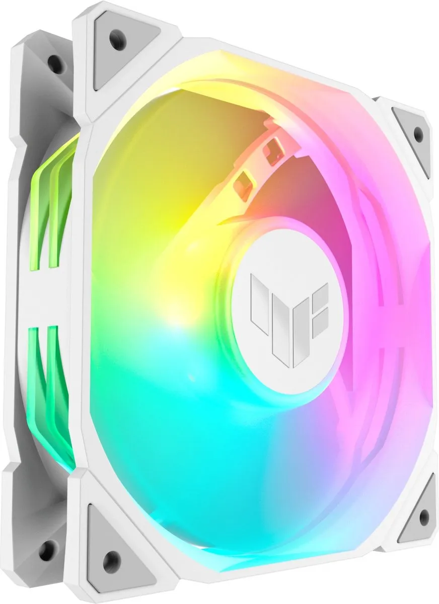 ASUS TUF Gaming TR120 ARGB Reverse Ventilator 120mm - Wit - afbeelding 6 van 6