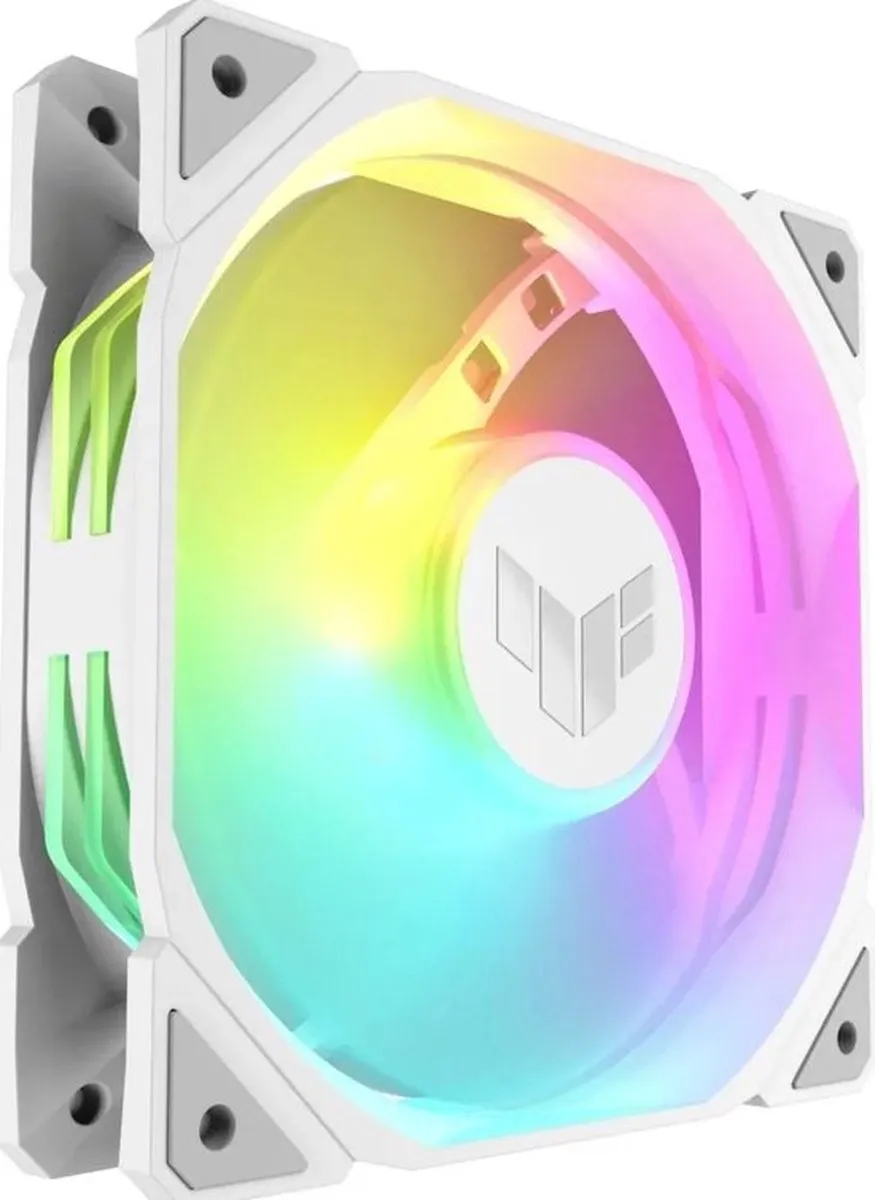 ASUS TUF Gaming TR120 ARGB Reverse Ventilator 120mm - Wit