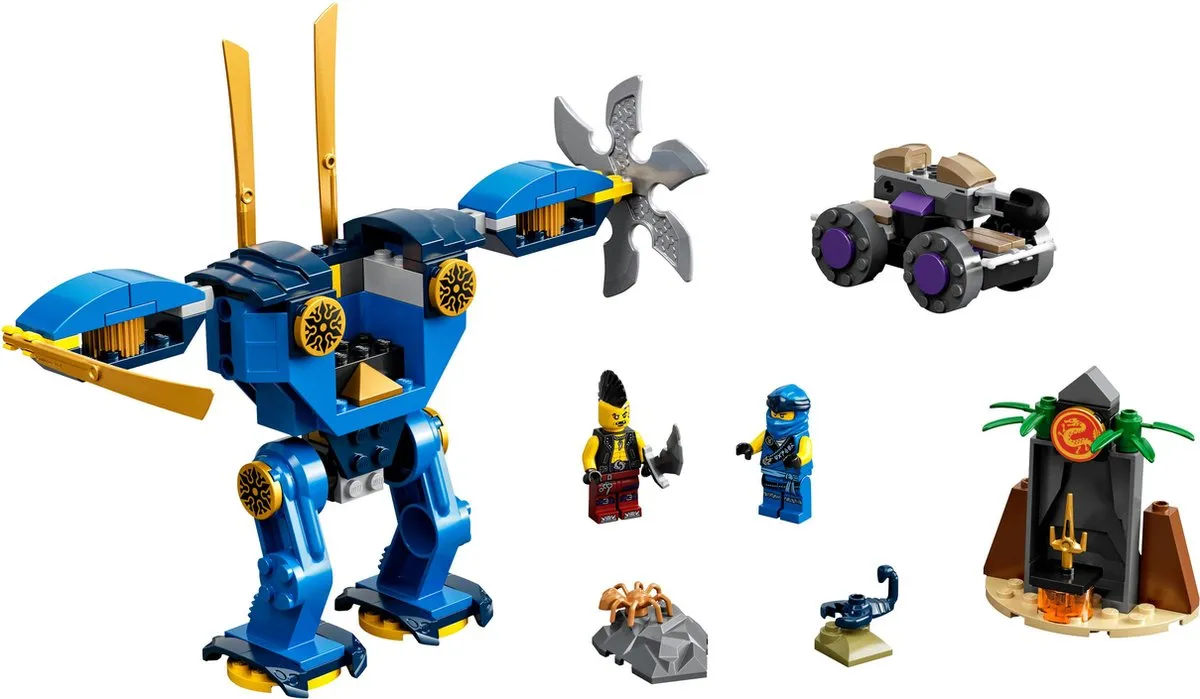 LEGO Ninjago Legacy Jay's Electro Mecha 71740 - 166 Stukken