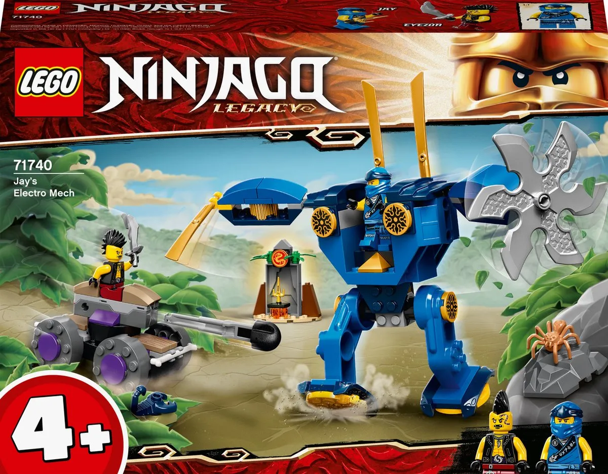 LEGO Ninjago Legacy Jay's Electro Mecha 71740