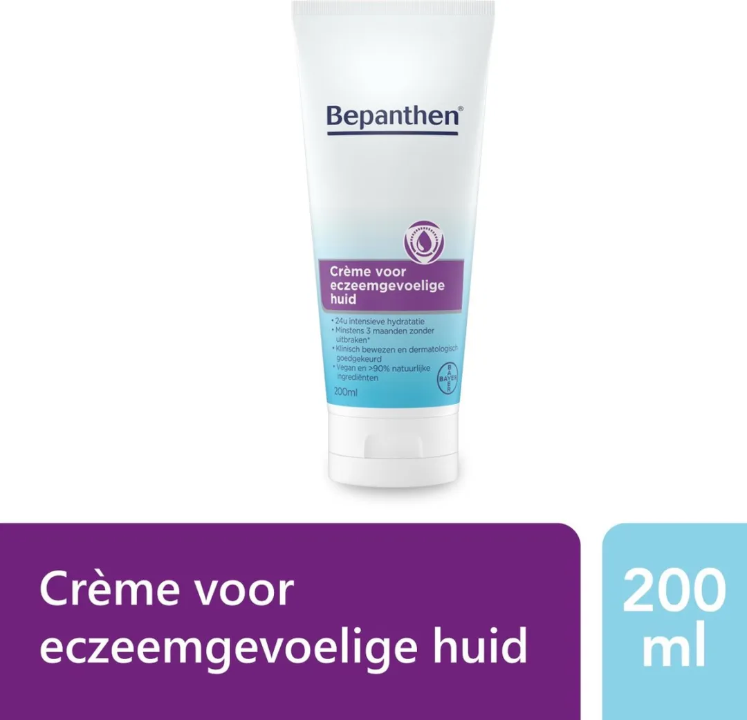 Bepanthen Droge & Gevoelige Huid Crème 200ml - Niacinamide