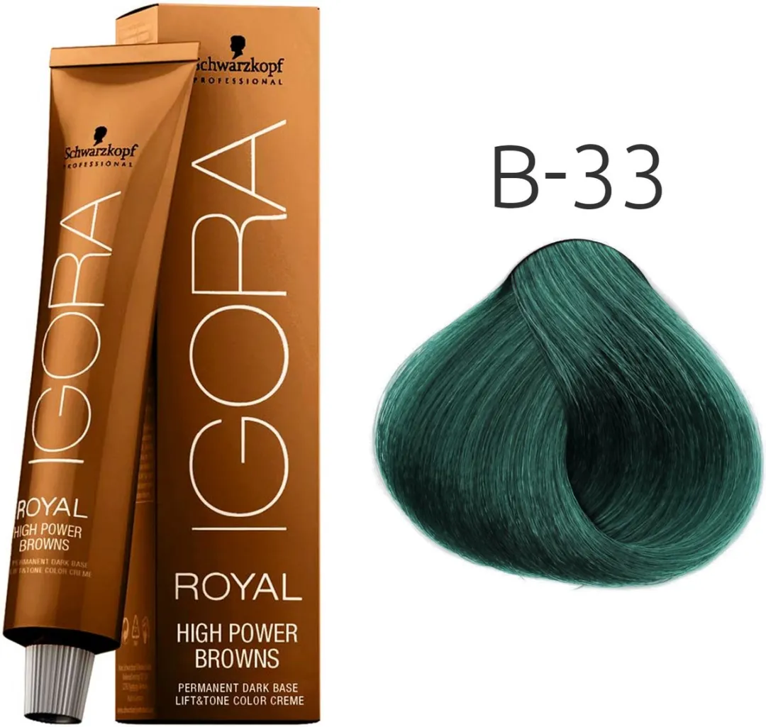 Schwarzkopf Igora Royal B-33 Permanente Haarkleur 60ml