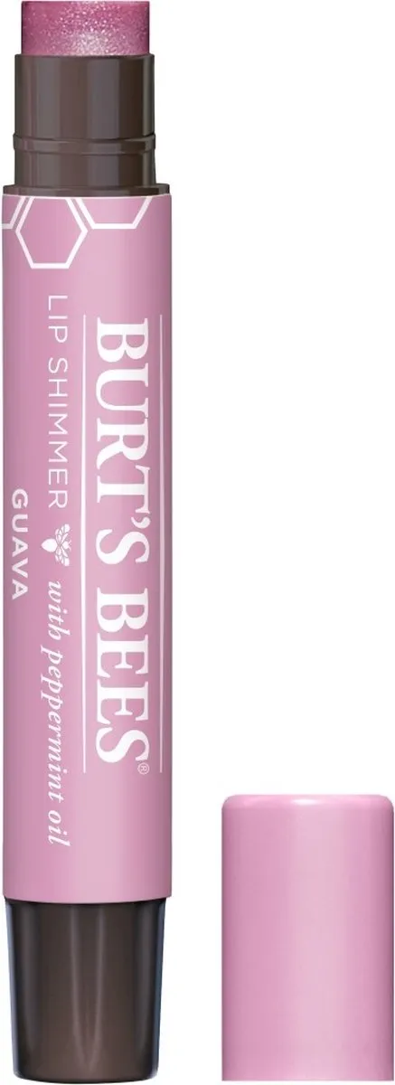 Burt's Bees Lip Shimmer Guava - 7g Roze